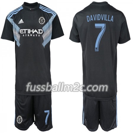 Fußballtrikots New York City FC DAVIDVILLA 7 Kinder Auswärts Trikotsatz 2018-2019
